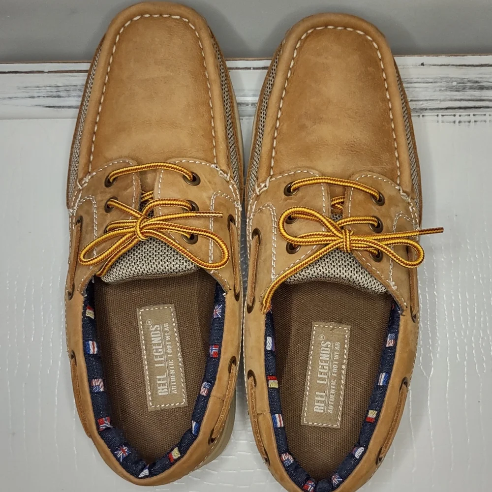 Reel Legends Outrigger Deck/Boat Loafer Shoes Men's 8.5 W